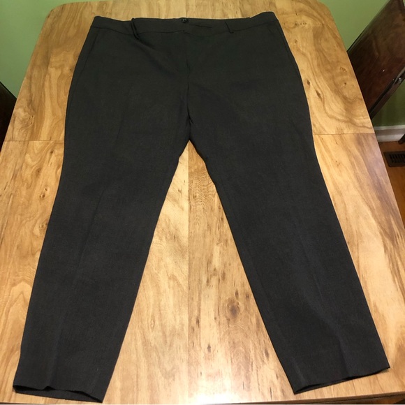 NWT J Crew Ruby Pants Grey 46x29.5 Women's Plus Size 22 Style AC038 - Picture 1 of 14